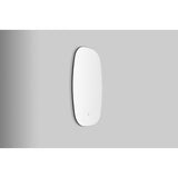 Q-Line Oval LED Bathroom Wall Mirror - Front View