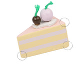 Kids Wooden Kitchen Tea Set Pretend Play - Rear View