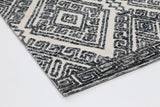 Amritsar Glenfalls Anthracite Tribal Rug 160X230 - 45-Degree Angle