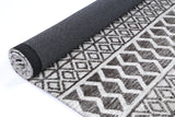 Amritsar AMRI04 Charcoal & Beige 240x330 - 45-Degree Angle