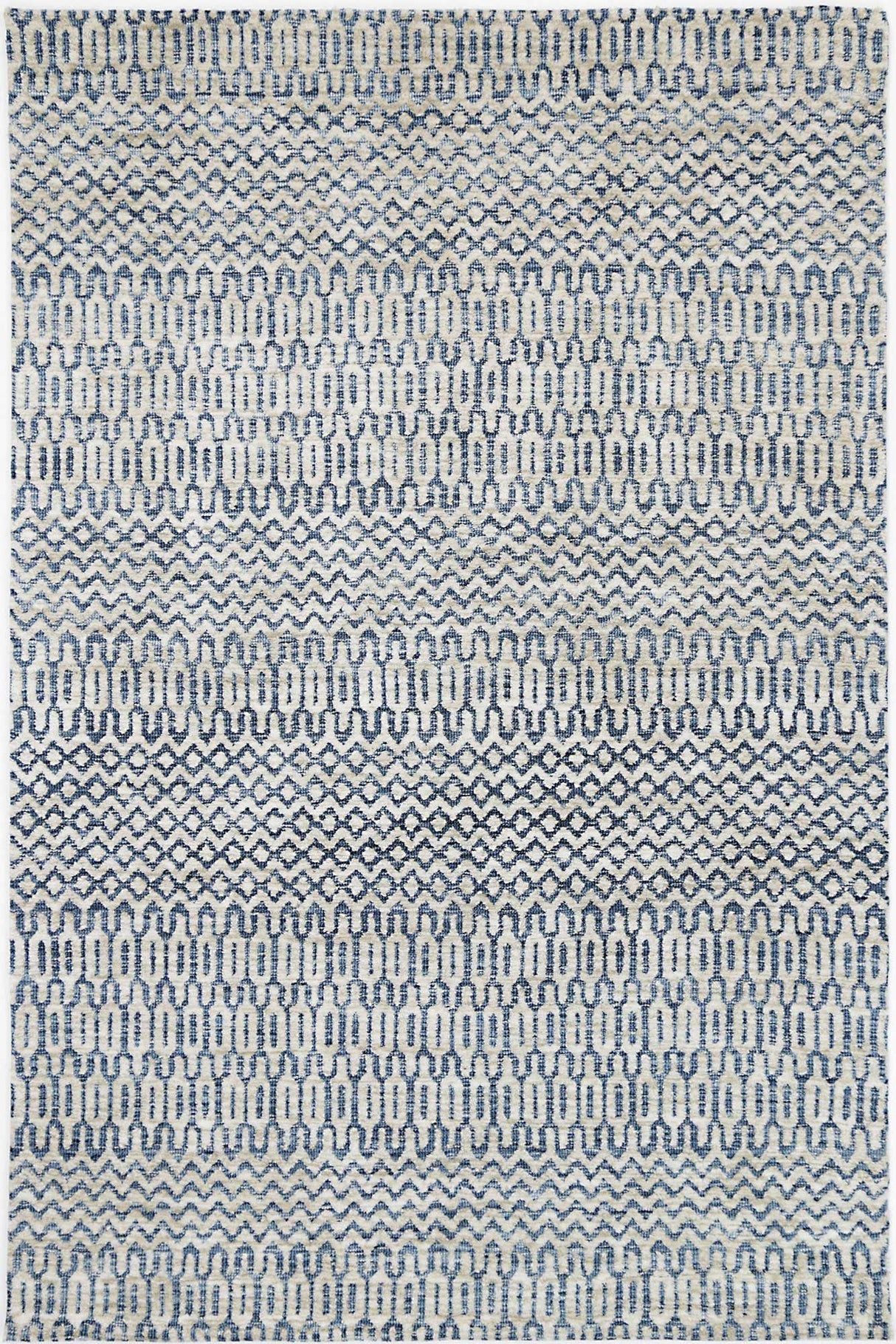 Amritsar Camphils Navy Tribal Rug 240X330