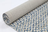 Amritsar Camphils Navy Tribal Rug 240X330 - Top-Down View