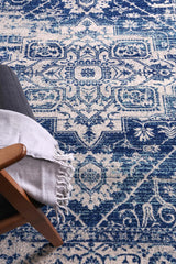 delicate-audrey-ivory-navy-rug 300x400 - Rear View
