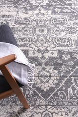 delicate-audrey-ivory-grey-rug 80x300 - Close-Up Angle