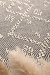 Goa D5- CREAM (No Tassel) 160x230 - Top-Down View