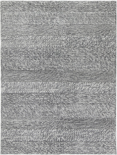 Harlow Grace Charcoal Wool Blend Rug 200x290