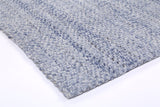 Harlow Chignon Blue Wool Blend Rug 240X330 - Rear View