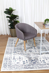 Provence Prov14 Cream/Grey 160x230 - Front View
