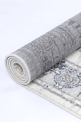 Provence Prov08 L.Grey/Cream 200x290 - 45-Degree Angle