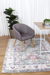 Provence Prov19 Grey/Cream 240X330 - Front View