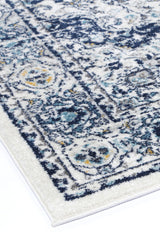 Provence Prov22 Cream/D.Blue 80X300 - Top-Down View