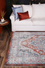 salsa-seo-terracotta-ivory-transitional-rug 160x230 - Front View