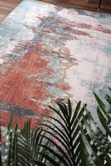salsa-jorge-blue-terracotta-abstract-rug 160x230 - 45-Degree Angle