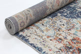 hollow-medalion-transitional-navy-multi-rug 160x230 - 45-Degree Angle