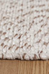 tangier-beige-wool-rug 160x230 - Top-Down View