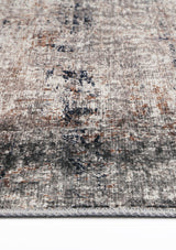 vintage-crown-anne-echo-blue-grey-distressed-vintage-rug 240X310 - Side View