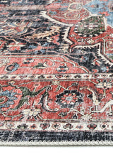 vintage-crown-kendra-distressed-vintage-distressed-vintage-round-rug 240x240 - Side View