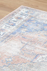vintage-crown-pissarro-terracotta-sky-distressed-vintage-rug 80x500 - Front View