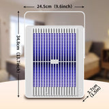 LIFEBEA Electric Insect Killer Mosquito Pest Fly Bug Zapper Catcher Trap Lamp for Home or Outdoor Portable Camping,2000 mAh Rechargeable - Side View