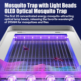 LIFEBEA Electric Insect Killer Mosquito Pest Fly Bug Zapper Catcher Trap Lamp for Home or Outdoor Portable Camping,2000 mAh Rechargeable - 45-Degree Angle