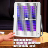 LIFEBEA Electric Insect Killer Mosquito Pest Fly Bug Zapper Catcher Trap Lamp for Home or Outdoor Portable Camping,2000 mAh Rechargeable - Rear View