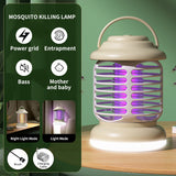 LIFEBEA Electric Insect Killer Mosquito Pest Fly Bug Zapper Catcher Trap Lamp Mosquito Repellent Light for Home or Outdoor Portable Camping - 45-Degree Angle