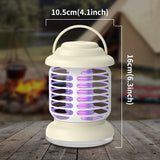 LIFEBEA Electric Insect Killer Mosquito Pest Fly Bug Zapper Catcher Trap Lamp Mosquito Repellent Light for Home or Outdoor Portable Camping - Rear View
