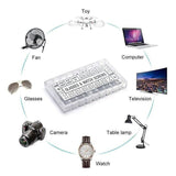 1000pcs Repair Screws & Screwdriver Kit for Eyeglasses and Watches - Extra Image