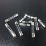 100Pcs Fast-Blow Glass Tube Fuses 5 x 20mm Quick Blow Assortment Kit