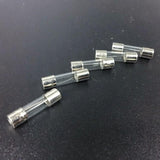100Pcs Fast-Blow Glass Tube Fuses 5 x 20mm Quick Blow Assortment Kit