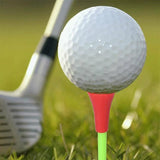 100Pack 83mm Multi-Color Golf Tees with Rubber Cushion - Extra Image