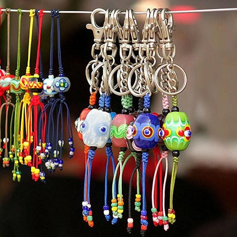 102PCS Lobster Clasp Hooks with Key Rings for DIY Crafts Keychains Jewellery Making
