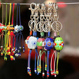 102PCS Lobster Clasp Hooks with Key Rings for DIY Crafts Keychains Jewellery Making