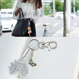 102PCS Lobster Clasp Hooks with Key Rings for DIY Crafts Keychains Jewellery Making - Extra Image