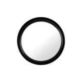 2X Blind Spot Car Mirror 360 Wide Angle Adjustable Rear Side View Convex Black - Extra Image