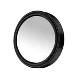 2X Blind Spot Car Mirror 360 Wide Angle Adjustable Rear Side View Convex Black - Extra Image
