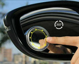 360 Degree Adjustable Blind Spot Mirror Pair Wide Angle Rearview Add-on 2PCS