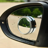 360 Degree Adjustable Blind Spot Mirror Pair Wide Angle Rearview Add-on 2PCS - Extra Image