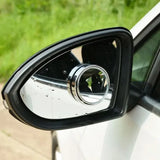 360 Degree Adjustable Blind Spot Mirror Pair Wide Angle Rearview Add-on 2PCS - Extra Image