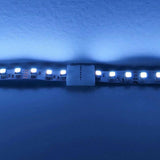 10Mm 4-Pin RGB Connector Clips for 5050 LED Strips - No Soldering - 45-Degree Angle