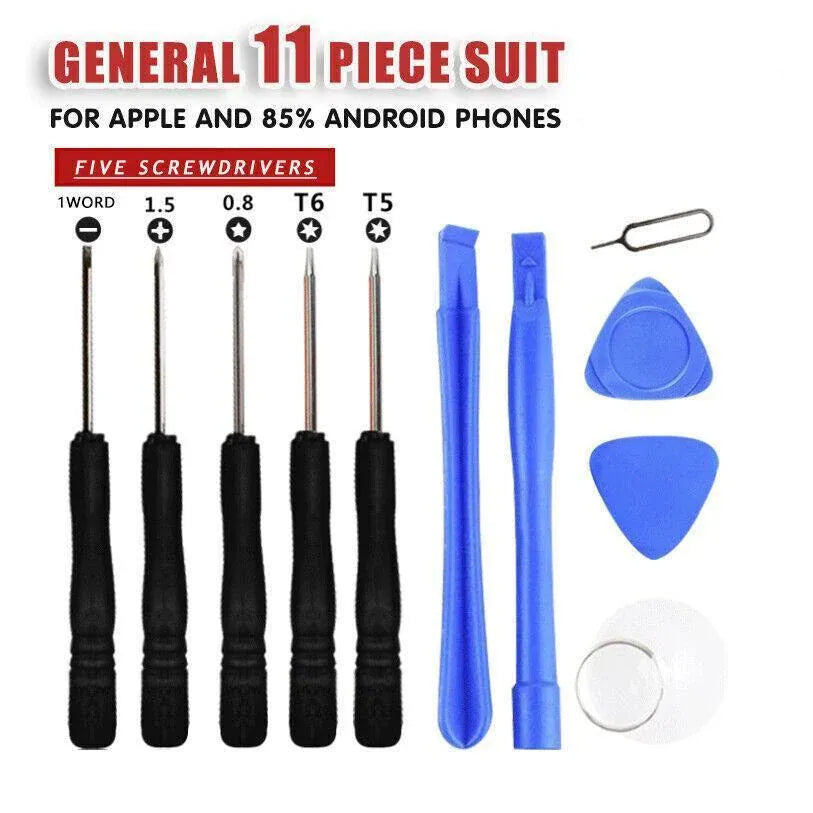 11 In 1 Screen Repair Tool Kit Set Opening Screwdriver For Iphone Ipad Pentalobe