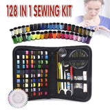 128Pcs Portable Sewing Kit Home Travel Emergency Professional Sewing Set