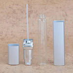 12Ml Portable Mini Perfume Atomiser Bottle Perfume Atomiser Spray Pump - Silver