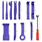 12Pcs Car Trim Removal Tool Auto Hand Tools Pry Bar Dash Panel Door Interior Kit