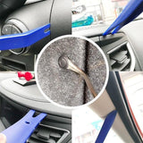 12Pcs Car Trim Removal Tool Auto Hand Tools Pry Bar Dash Panel Door Interior Kit - 45-Degree Angle