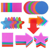 Classroom Sit Dots Carpet Spot Markers 30pcs Circles Stars Arrows Teaching Tool - Star