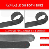 10/20/50PCS Reusable Hook and Loop Cable Ties Nylon Wire Cord Strap Organizer - 150 mm* 20 PCS - Rear View