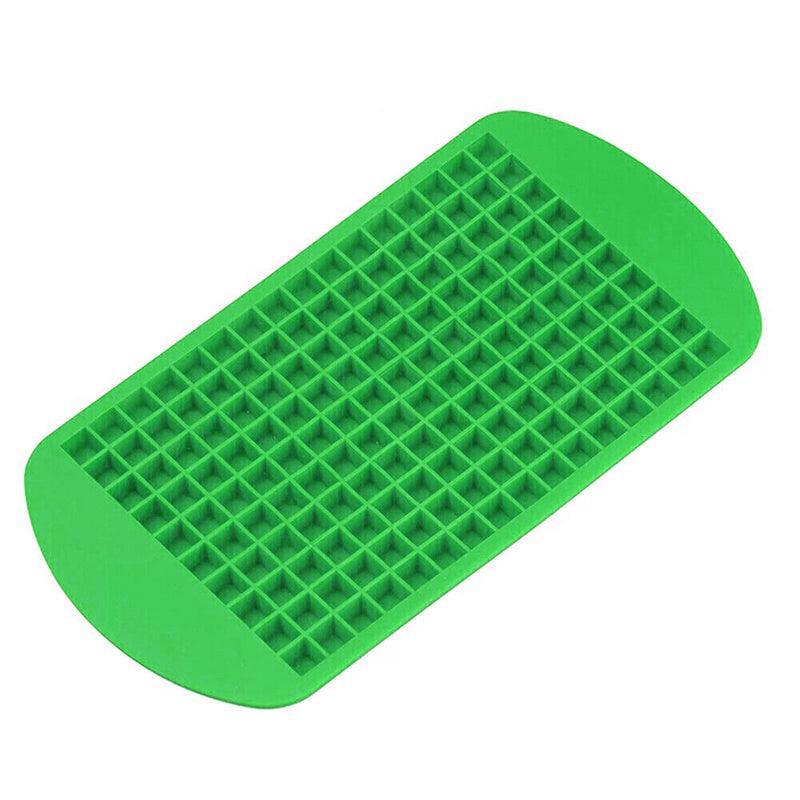 160 Grids Silicone Ice Cube Tray Ice Maker Mold Mini Frozen Cubes for Drink DIY - Clear