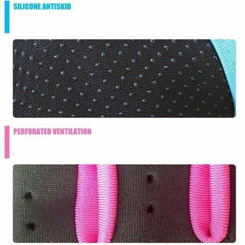 M Size Sports Gloves Weight Lifting Exercise Training Workout Bike Riding Men Women - Black+Purple