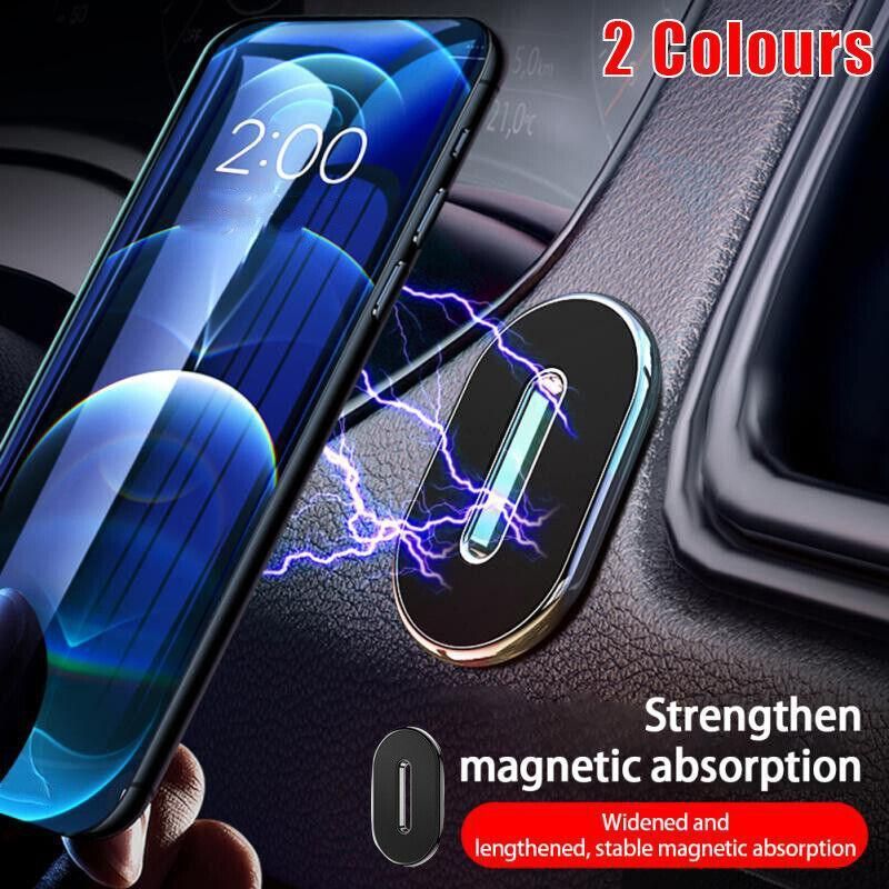 In Car Magnetic Phone Holder Dashboard Mount Stand Bracket For Mobile Phone Gps - Silver